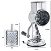 Multi - Functional Kitchen Rotary Grater, Shredder, Slicer for Meal Prep - Aroflit