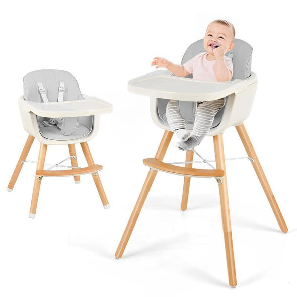 MyBaby 3 - IN - 1 Convertible Baby High Chair, Comfortable, Adjustable - Aroflit
