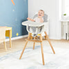 MyBaby 3 - IN - 1 Convertible Baby High Chair, Comfortable, Adjustable - Aroflit
