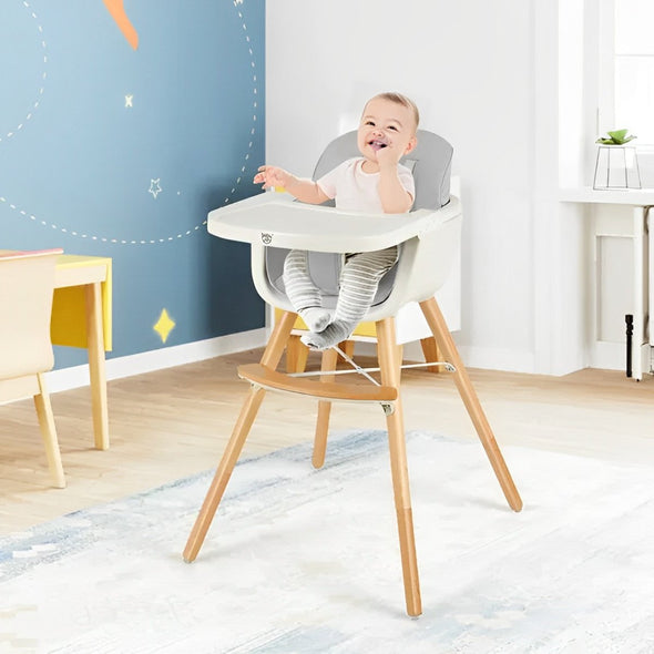 MyBaby 3 - IN - 1 Convertible Baby High Chair, Comfortable, Adjustable - Aroflit