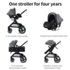 MyBabyRide™ 3 in 1 Portable Luxury Baby Stroller - Aroflit