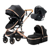MyBabyRide™ 3 in 1 Portable Luxury Baby Stroller - Aroflit
