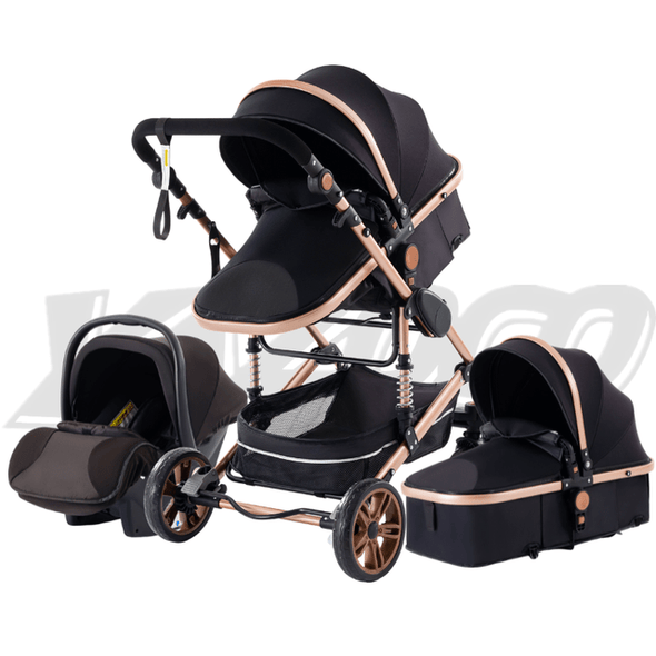 MyBabyRide™ 3 in 1 Portable Luxury Baby Stroller - Aroflit