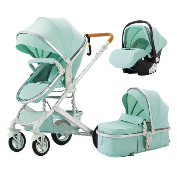 MyBabyRide™ 3 in 1 Portable Luxury Baby Stroller - Aroflit