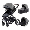 MyBabyRide™ 3 in 1 Portable Luxury Baby Stroller - Aroflit