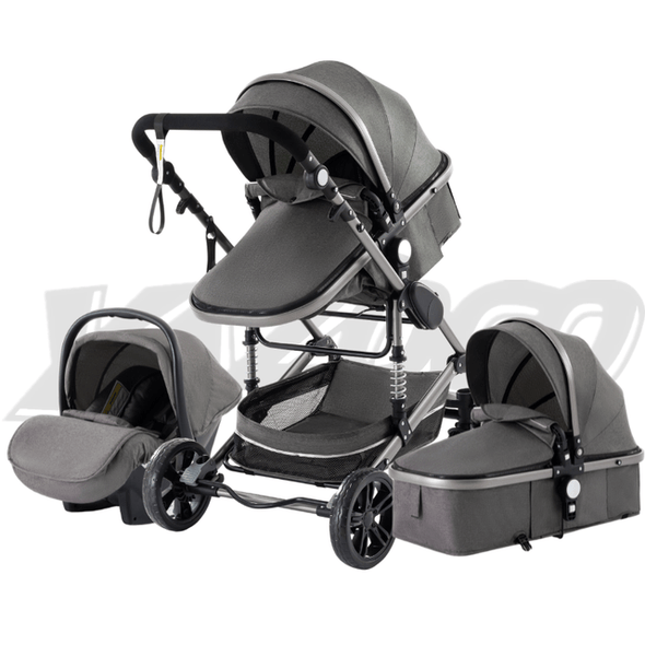 MyBabyRide™ 3 in 1 Portable Luxury Baby Stroller - Aroflit