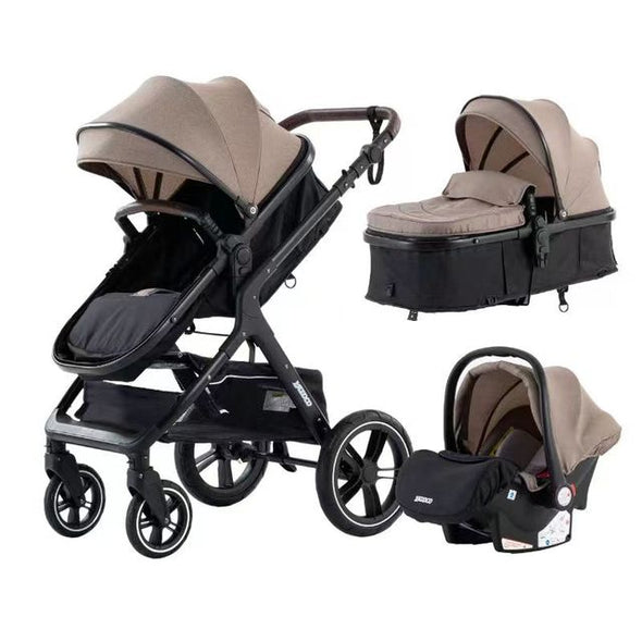 MyBabyRide™ 3 in 1 Portable Luxury Baby Stroller - Aroflit