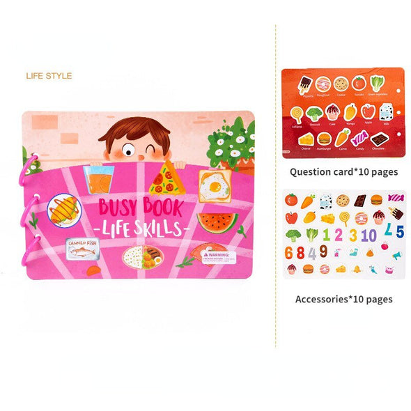 MyBook™ Toddlers Montessori Busy Book - Aroflit