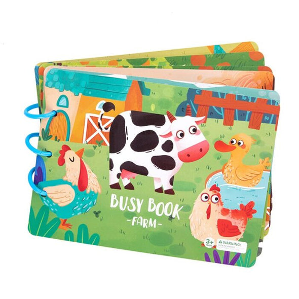 MyBook™ Toddlers Montessori Busy Book - Aroflit