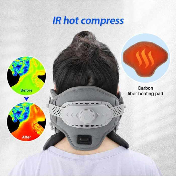 Neck Cervical Tractor Support Brace Collar - Aroflit