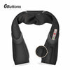 Neck Shoulder and Back Massager With Heat Massage / Low Noise and Over Heating Protection Mode – Beige / 4 Keys - Aroflit
