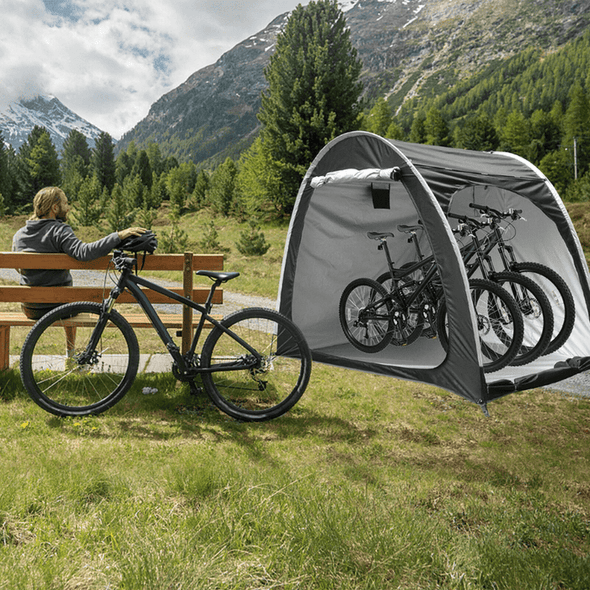 Outdoor Bike Storage Shed - Aroflit