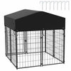 Outdoor Extra Large Heavy Duty Covered Roof Dog Kennel - Aroflit