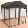 Outdoor Extra Large Heavy Duty Covered Roof Dog Kennel - Aroflit