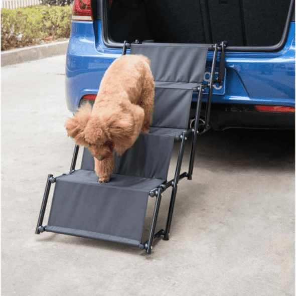 Outdoor Foldable Dog Stairs Steps Ramp For Truck Car - Aroflit