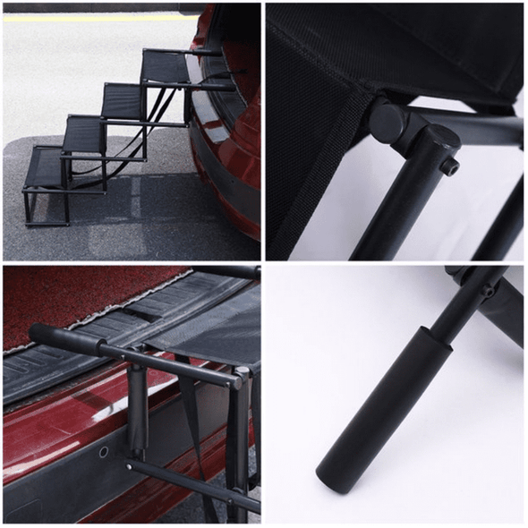 Outdoor Foldable Dog Stairs Steps Ramp For Truck Car - Aroflit