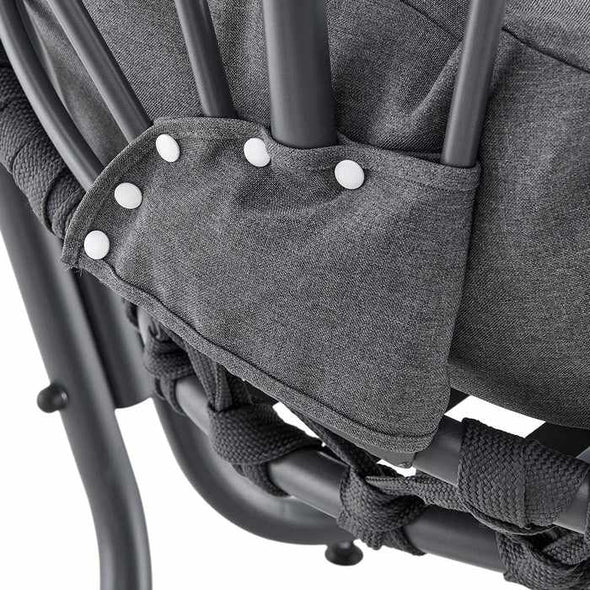 Outdoor Hanging Egg Chair With Stand - Aroflit