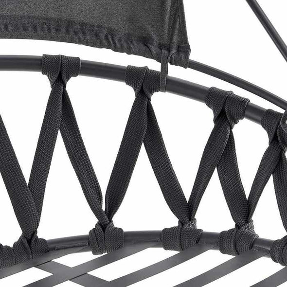Outdoor Hanging Egg Chair With Stand - Aroflit