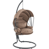 Outdoor Hanging Egg Chair With Stand - Aroflit