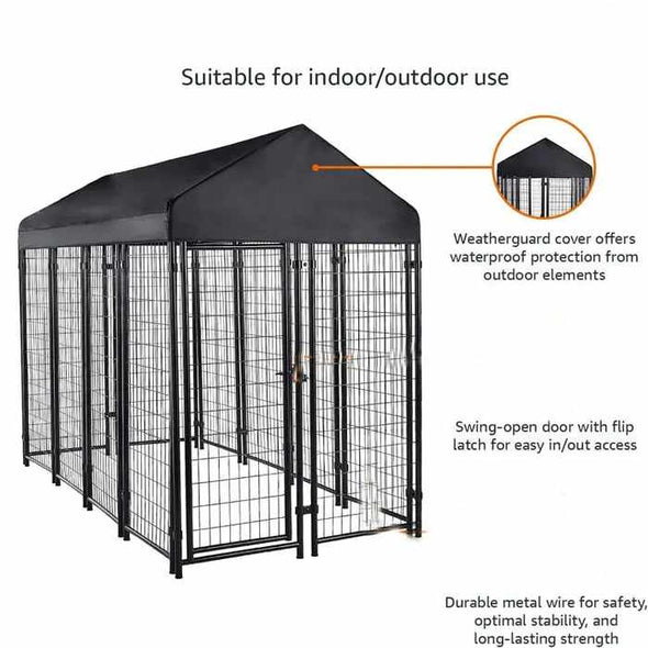 Outdoor Heavy Duty Extra Large Dog Kennel - Aroflit