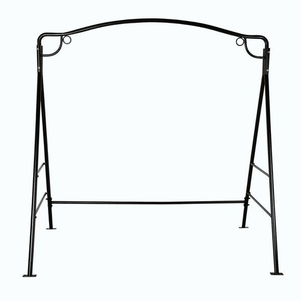Outdoor Patio Porch Hanging Swing Chair With Stand - Aroflit