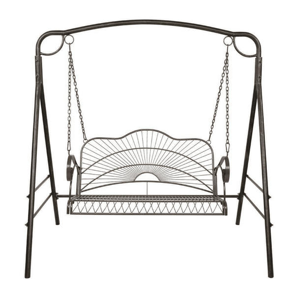 Outdoor Patio Porch Hanging Swing Chair With Stand - Aroflit