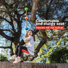 Outdoor Single Disk Tree Swing for Kids, Adjustable Height - Aroflit