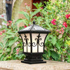 Outdoor Solar Fence Post Lantern Lights - Aroflit