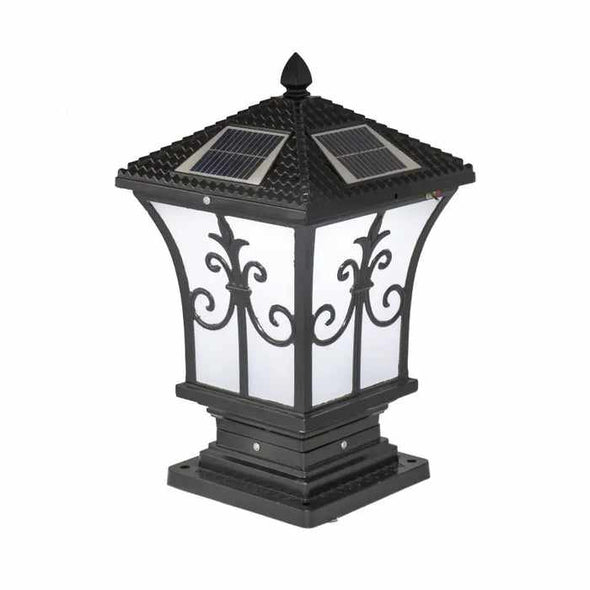 Outdoor Solar Fence Post Lantern Lights - Aroflit
