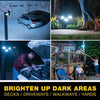 Outdoor Solar LED Floodlight with Motion Sensor and Remote Control - Aroflit