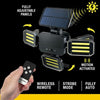 Outdoor Solar LED Floodlight with Motion Sensor and Remote Control - Aroflit