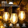 Outdoor String Lights 15 LED Bulbs Garden Lights - Aroflit