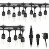 Outdoor String Lights 15 LED Bulbs Garden Lights - Aroflit
