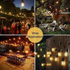 Outdoor String Lights 15 LED Bulbs Garden Lights - Aroflit