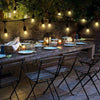 Outdoor String Lights 15 LED Bulbs Garden Lights - Aroflit