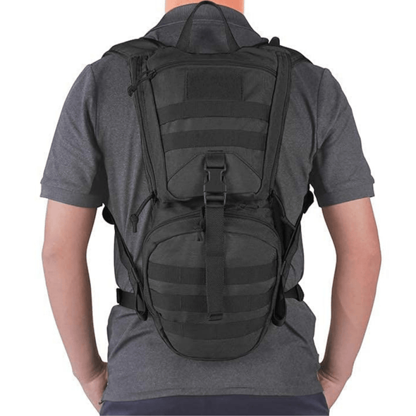 Outdoor Tactical Hiking Running Hydration Water Bladder Backpack, 3L - Aroflit