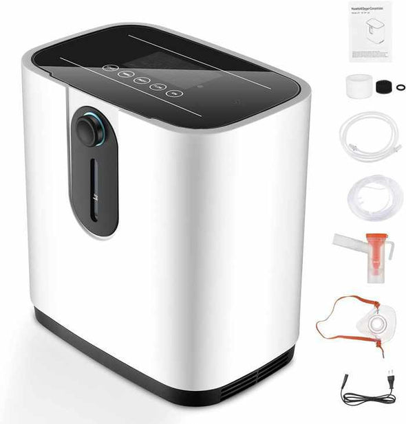 Oxygen Concentrator 1 - 7L/min Adjustable Oxygen Generator - Aroflit