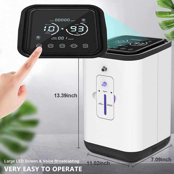 Oxygen Generator 1 - 7L/min Oxygen Concentrator Machine - Aroflit