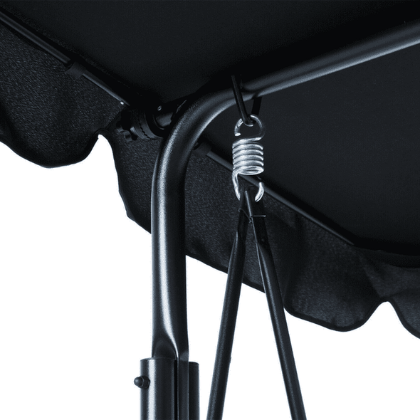 Patio Backyard Standing Cushioned Porch Swing Bench - Aroflit