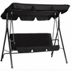 Patio Backyard Standing Cushioned Porch Swing Bench - Aroflit
