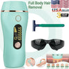 Permanent Laser Hair Removal Epilator, IPL Device for Face & Body - Aroflit