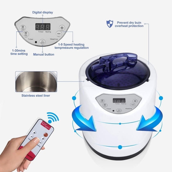 Personal Portable Home Steam Sauna Kit for Indoor/Outdoor Use - Aroflit