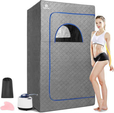 Personal Portable Home Steam Sauna Kit for Indoor/Outdoor Use - Aroflit