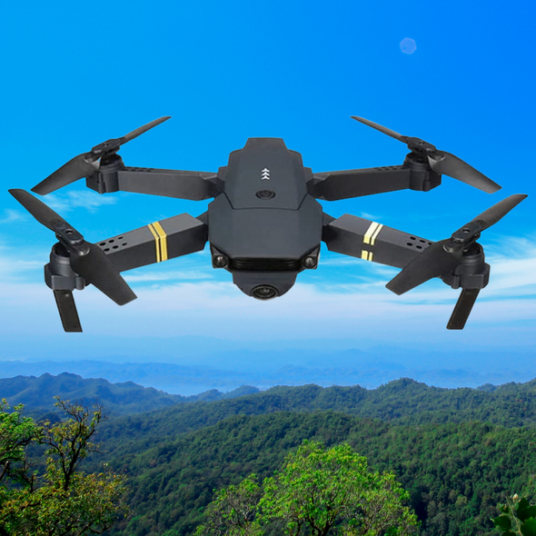 Premium Mini 4K Flying Dual Camera RC Drone Kit with Foldable Design