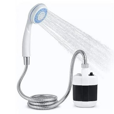 Rechargeable Portable Electric Outdoor Camping Shower Head and Pump