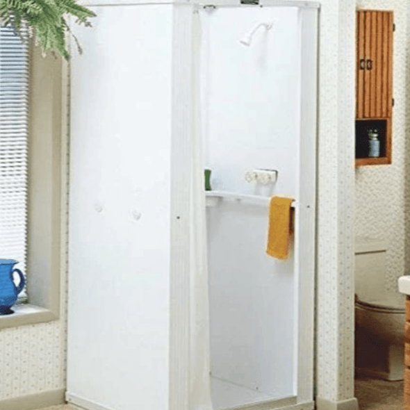 Portable 32x32 Mobile Home Shower Stall Kit – Compact & Easy to Install - Aroflit
