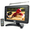 Portable 9" LCD TV, Battery Operated, Detachable Antennas, USB Input - Aroflit
