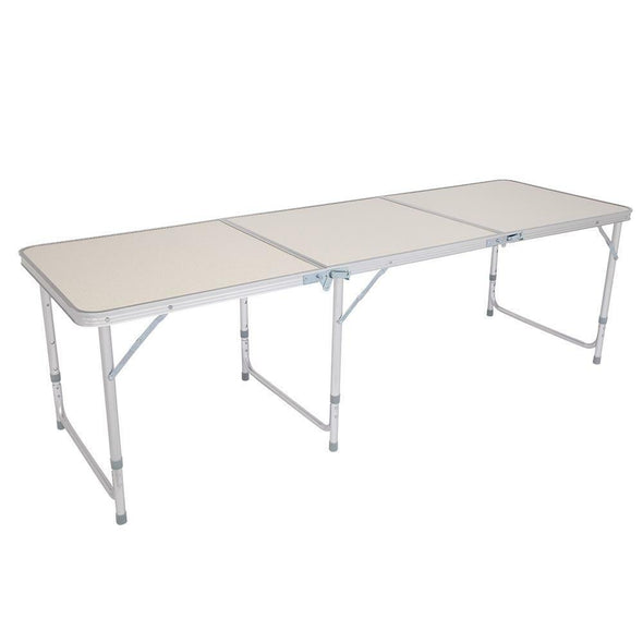 Portable Aluminum Folding Table for Indoor & Outdoor Use, Compact - Aroflit