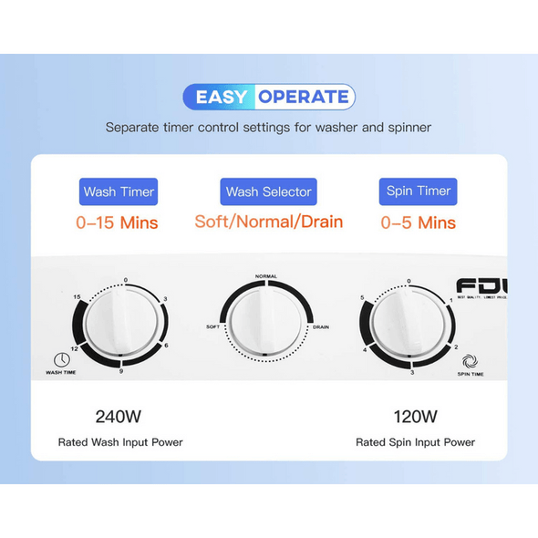 Portable Apartment Washer & Dryer Combo - Aroflit