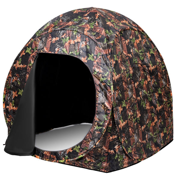 Portable Camouflage Ground Deer Hunting Blind for Outdoor Use - Aroflit
